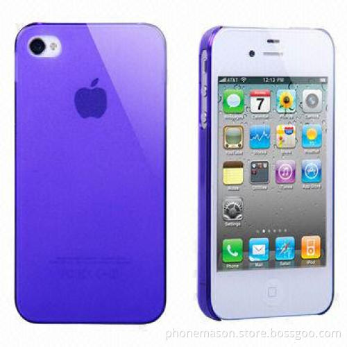 Ultrathin transparent colorful case for iPhone 5, PC color case